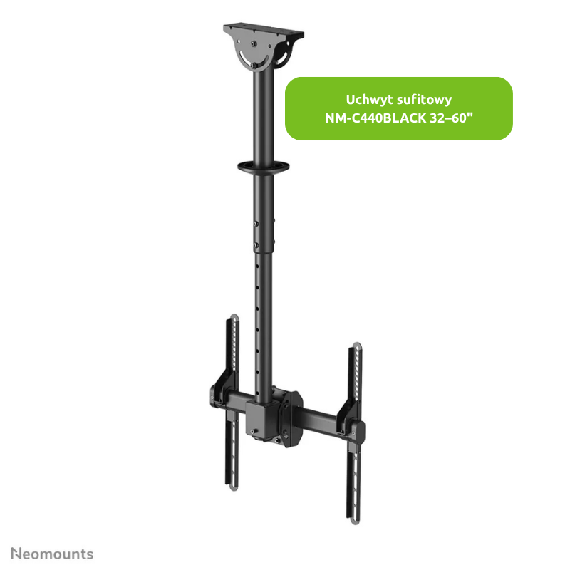 Uchwyt sufitowy Neomounts NM-C440BLACK
