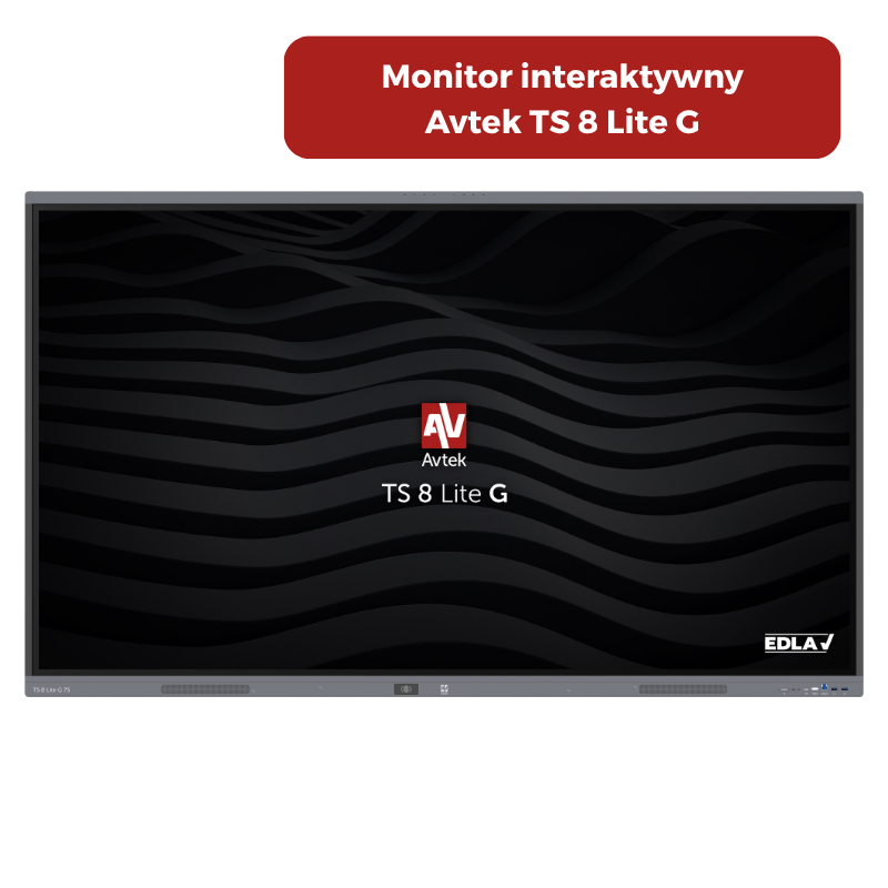 Monitor interaktywny Avtek TS 8 Lite G"