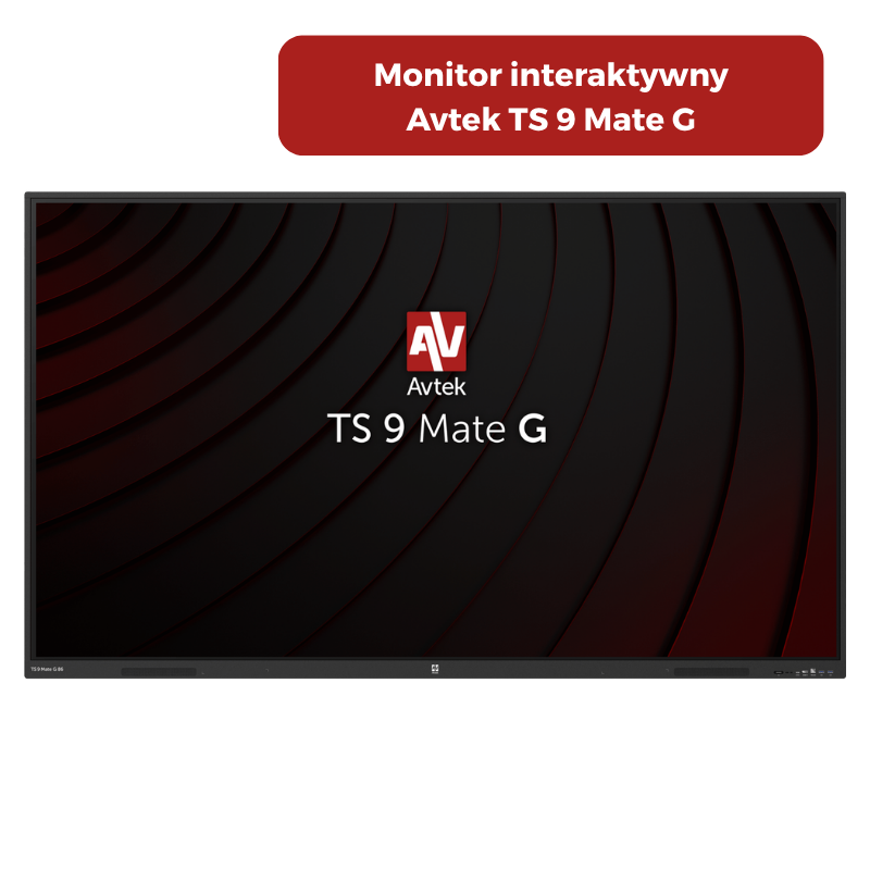 Monitor interaktywny Avtek TS 9 Mate G"