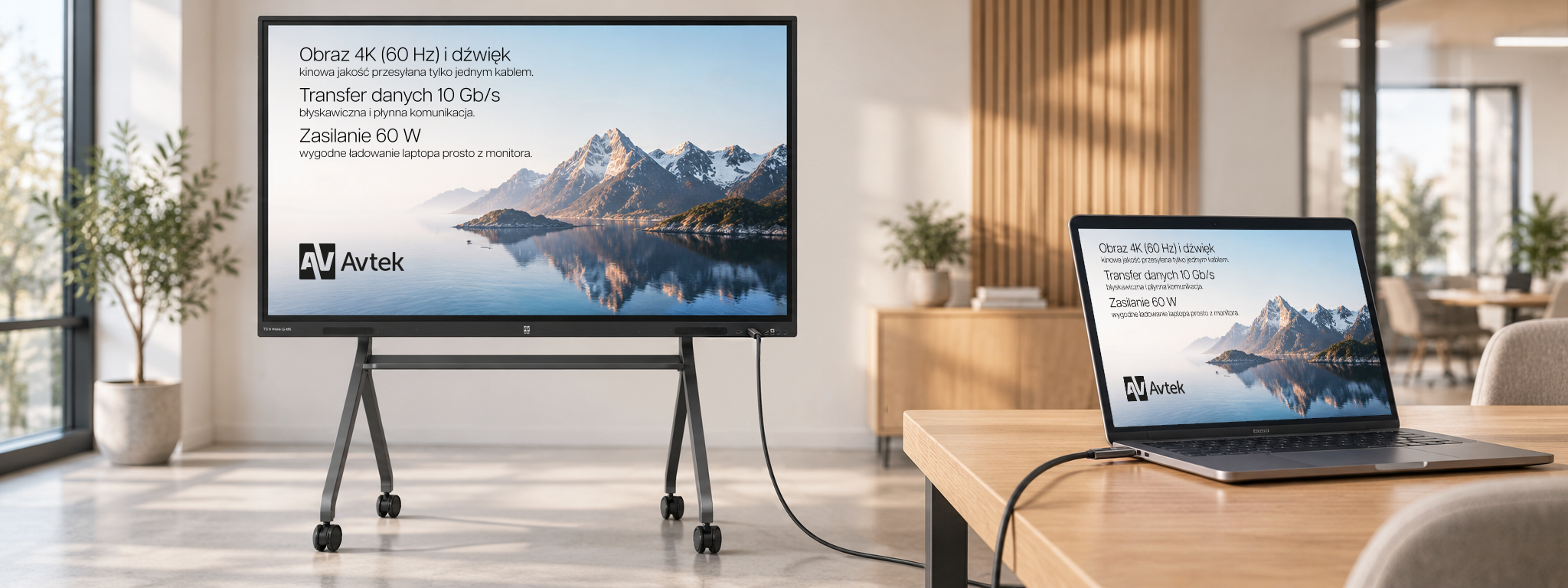Avtek C-Fiber - 4K 60 Hz, 10 Gb/s i zasilanie 60 W