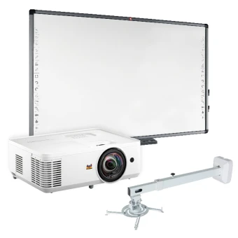 Avtek Panorama PS502W  (Avtek TT-Board 90 Pro + ViewSonic PS502W + Avtek WallMount 1200 + głośniki gratis)