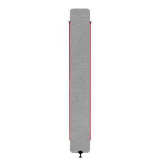 Avtek SonoVelo Extension Light Grey/Cherry Red