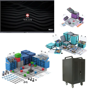 Zestaw VEX klasy 1-8 z monitorem i szafką ładującą dla 1 klasy