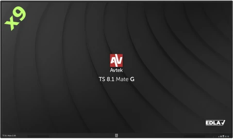 9 x monitor interaktywny 86"