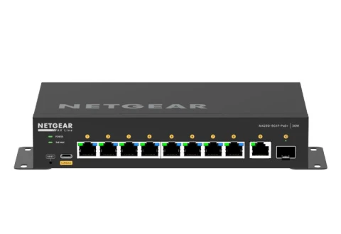 Zarządzalny switch Netgear GSM4210PD 10 portów | 8 portów PoE+