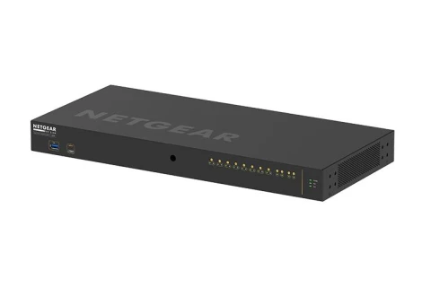 Zarządzalny switch Netgear GSM4212PX 12 portów | 8 portów PoE+