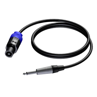 Kabel głośnikowy PROCAB CAB592/10, Złącze (F) do wtyk 6,3 mm (10 m)