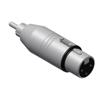 Adapter PROCAB VC130-P, XLR (F) do RCA (M), 25 szt.