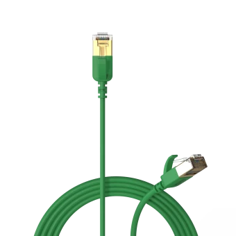 Kabel sieciowy CAT7 PROCAB CSD570G/0.15, zielony (0,15m)