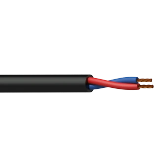 Kabel głośnikowy PROCAB BLS207/1, 2 x 0,75 mm2 czarny (100m)