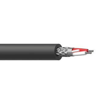 Kabel DMX-AES PROCAB PMX222/1, 2 x 0,34 mm² ciemnoszary (100m)