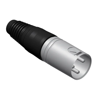 Złącze kablowe PROCAB VC3MX-P, 3-pin XLR (M), 50 szt.