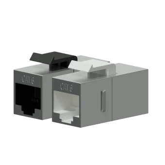 Adapter CAT6 PROCAB VCK510/S, RJ45 do RJ45 Zakończenie IDC 180° Ekranowane