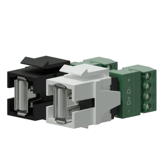 Adapter PROCAB VCK625/B, USB 2.0 A  do 4-pinowy euroblock czarny