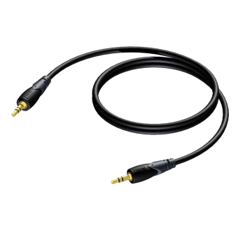 Kabel PROCAB CLA716/5, 3,5 mm jack (M) stereo do 2 x 6,3 mm jack (M) stereo (5m)