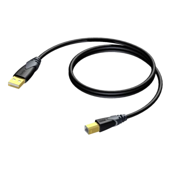 Kabel USB PROCAB CLD610/1.5, USB-A do USB-B (1,5m)