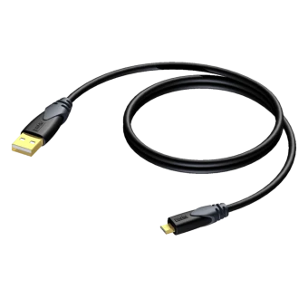 Kabel USB PROCAB CLD614/1.5, USB-A do USB micro B (1,5m)