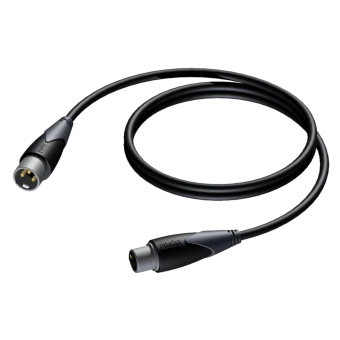 Kabel PROCAB CLD953/1.5, DMX AES/ EBU XLR (M) do XLR (F) (1,5m)