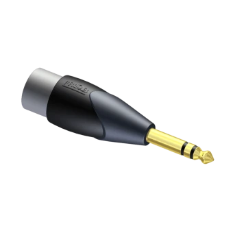 PROCAB CLP125 Adapter (przejściówka) ze złącza męskiego XLR na wtyk 6,3 mm – symczny