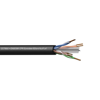 Procab CCT60U-B2CA/3 Networking cable - CAT6 - U/UTP - solid 0.25 mm? - 23 AWG - EN50399 CPR Eur