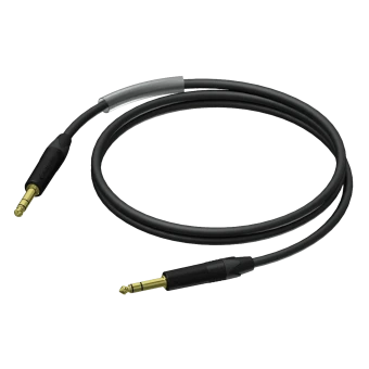 Kabel PROCAB PRA610/1.5, jack (M) stereo (1,5m)