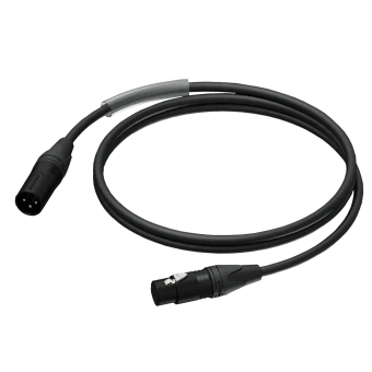 Kabel PROCAB PRA901/1, XLR (M) do XLR(F) (1m)