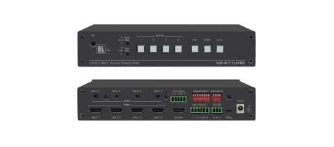 Kramer VS-411UHD Auto Switcher with Audio