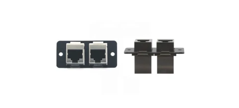 Panel ścienny Kramer W4545(B) 2x RJ45