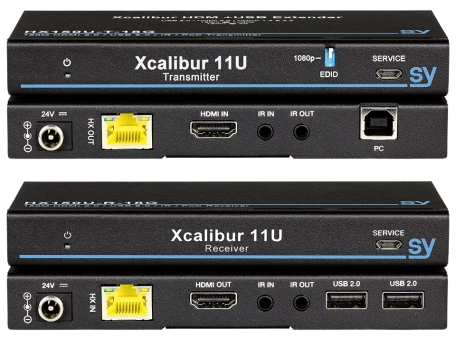 Extender HDMI SY Xcalibur 11U zestaw