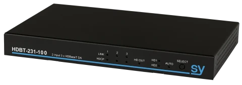 Extender / Splitter SY HDBT-231-100 wieloformatowy 2x4