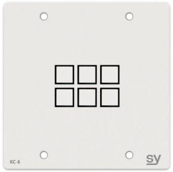Klawiatura sterująca SY KC6-W-US (6 klawiszy) Biała US