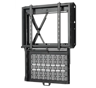 Uchwyt  ścienny z wysuwaną dolną półką do akcesoriów AV B-Tech BT7885/B