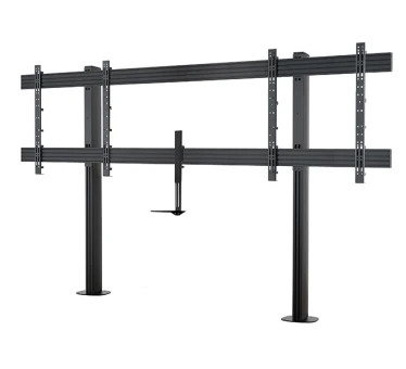Statyw montowany do podłogi na dwa monitory XXL B-Tech SYSTEM X BT8538/BB