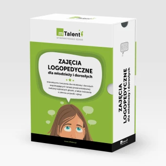 Oprogramowanie mTalent Zajęcia logopedyczne dla młodzieży i dorosłych