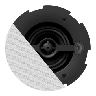 AUDAC CALI 424/W Dwudrożny sufitowy zestaw głośnikowy 4” Safelatch™ z maskownicą Twist-Fix™, biały