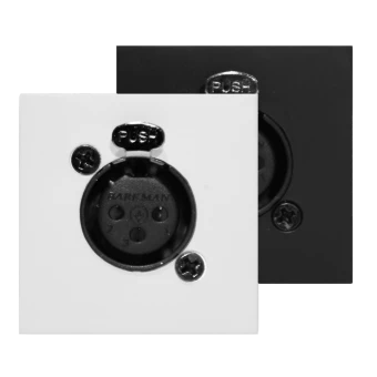 Płytka przyłączeniowa AUDAC CP45XLFS/W, biała