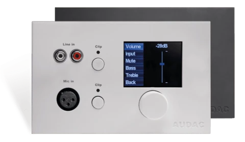 Cyfrowy panel sterujący AUDAC MWX65/W biały