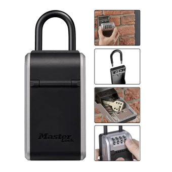 Kasetka na klucze z zamkiem szyfrowym i wyjmowaną szeklą Master Lock 5480EURD